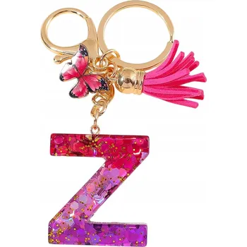 Klíčenka Abeceda - Z/Růžová/Motýl KP-37970