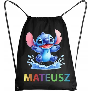 Školní Vak/Batoh na Tělocvik do Školky Školy STICH LILO + JMÉNO 8 #1