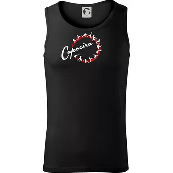 Pánské termoprádlo Capoeira cviky v kruhu - Tílko pánské Core - S ( Černá )