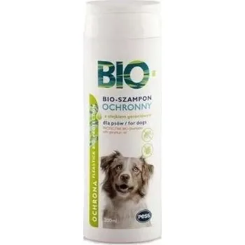 Kosmetika pro psa PESS Šampon pro psy BIO EKO ochranný ošetřující proti blechám a klíšťatům