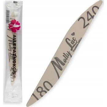 Pilník na ruce Molly Lac papírový, bílý