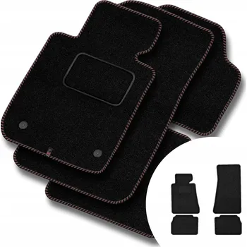 autokoberec Velurové autokoberce Motos 4 ks