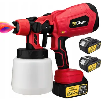 Stříkací pistole GISAM stříkací pistole 1000 ml PLUS 2 AKU
