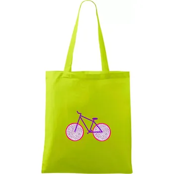 Kolo dračí ovoce (Moňas) - Taška bavlněná - 42 x 38 cm ( Limetková )