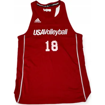 Boxerky Pánské tílko USA Adidas Volleyball S 18