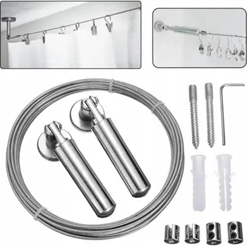 Obraz ŠŇŮRA LANKO 5M NEREZOVÁ OCEL NA PRÁDLO A DEKORACE