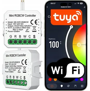 IP kamera Řídicí jednotka Sone RGBCW LED WiFi ovladač
