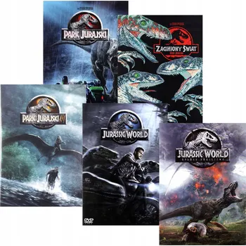 DVD film PARK JURAJSKI / JURASSIC WORLD KOLEKCJA [5DVD] DVD kolekce