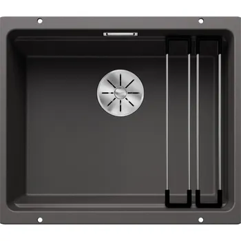 Granitový dřez Jednokomorový dřez Blanco Etagon, granit šedá