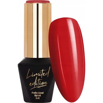 Přípravek na nehty KRYCÍ HYBRIDNÍ LAK MOLLYLAC Č. 461 LIMITED EDITION 10G ČERVENÝ