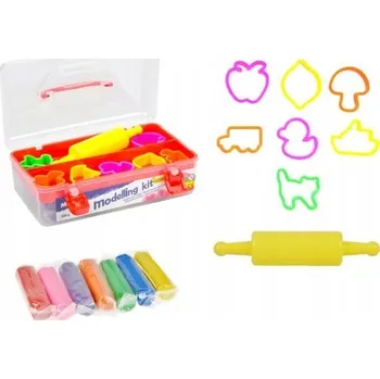 Příslušenství k vrtačce Sada na modelování: modelína, 7 vykrajovátek, váleček
