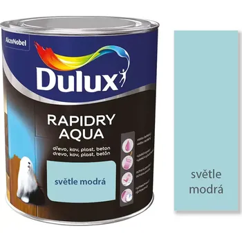 barva a nátěr na dřevo Dulux RAPIDRY AQUA světle modrá 0,75L