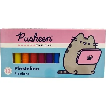Modelovací hmota 10. St. Majewski Plastelína PUSHEEN THE CAT 12 barev
