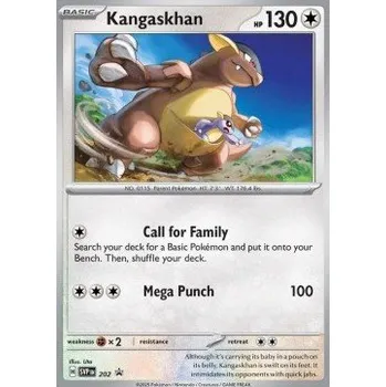 Karetní hra Pokémon SVP 202 Kangaskhan - Black Star Promos