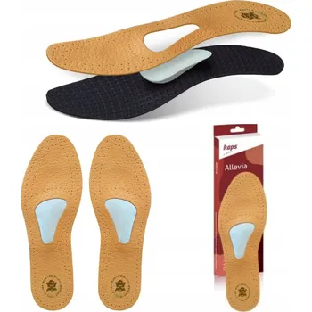 Vložka do bot Kožené vložky do bot na příčnou plochou nohu Kaps Allevia 40
