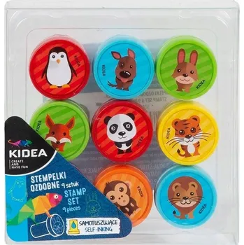 Dětské razítko RAZÍTKA NA HRANÍ OZDOBNÉ RAZÍTKO SADY RAZÍTEK A 9 KUSŮ ZAJÍMAVÉ
