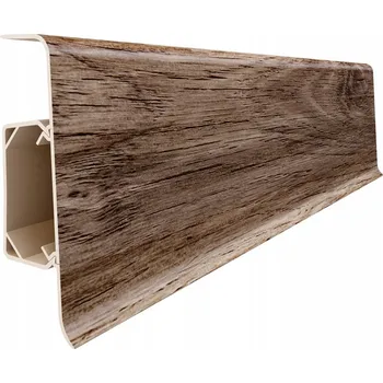 soklová lišta Lišta Vilo PVC 21 x 66 délka 250 cm dub