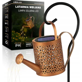 Venkovní osvětlení SOLÁRNÍ LAMPA KONVIČKA SOLÁRNÍ ZAHRADNÍ DEKORACE do ZAHRADY Lucerna Zapichovací