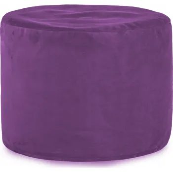 Taburet Taburet k sezení PLUSZOVÝ CILINDRO křeslo LEVANDULE