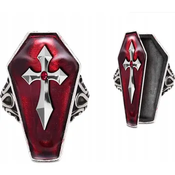 Prsten Prstýnek Prsten Smrti Čarodějnice Čarodějky RAKEV Halloween Ples