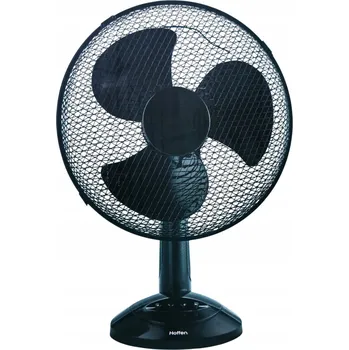 Domácí ventilátor Stolní ventilátor tichý a výkonný, kompaktní a lehký HOFFEN černý