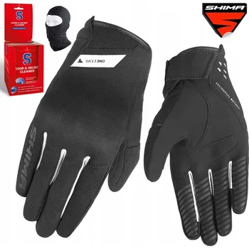 Moto rukavice Krátké motocyklové rukavice SHIMA ONE EVO WHITE letní pánské + DÁRKY ZDARMA