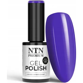 Lak na nehty Hybridní lak NTN 5g Kolekce Fiesta Fialový Purple Violet Č. 75