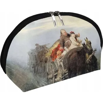 Kosmetická taška Kosmetická taštička Szyjemy sztukę S uměleckým designem, vícebarevná