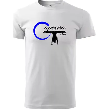 Capoeira club - bojovník - Triko extra velké (5-8XL) - 7XL ( Bílá )