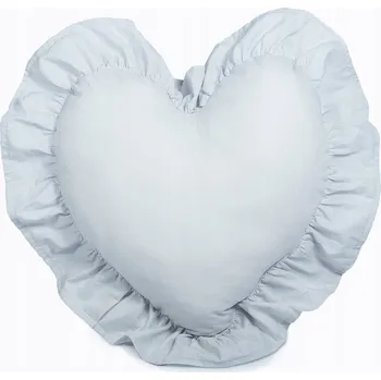 Polštář Polštář srdce s volánkem