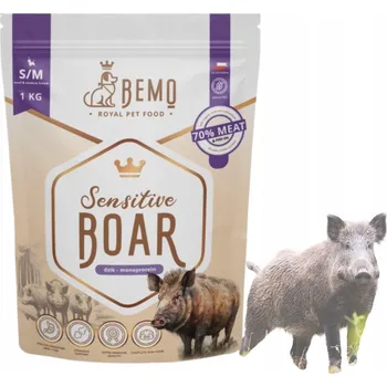 Krmivo pro psa BEMO SENSITIVE BOAR hypoalergenní krmivo se zvěřinou 1 kg S/M
