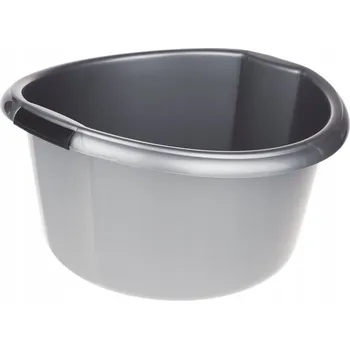Bentom Kulatá mísa s úchyty 15 L šedá