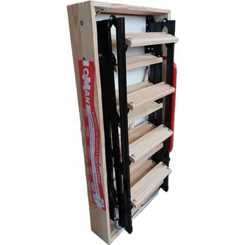 Schodiště Půdní schody OMAN STALLUX TERMO 55X110 výlez na půdu žebřík ZATEPLENÉ