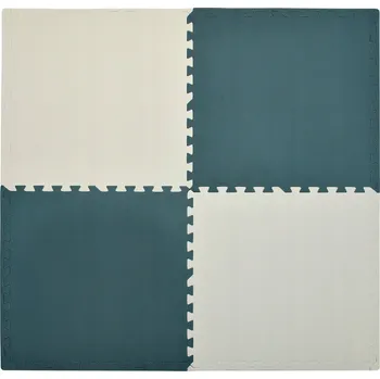 Pěnová podložka Humbi puzzle 62x62x1 cm zelená 3 ks