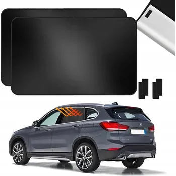 Stínítko do auta AUTOMOBILOVÁ MAGNETICKÁ KRYTKA NA SKLO DO AUTA, ZÁCLONY DO AUTA, 2 KS