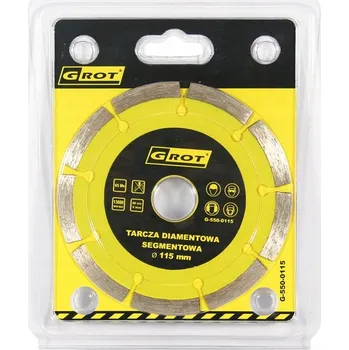 Řezný kotouč Diamantový kotouč Grot G-550-0115 115x22,2 mm