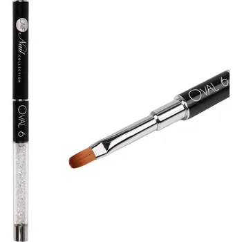 Umělé nehty Laif Štětec - Oval 6 Strass