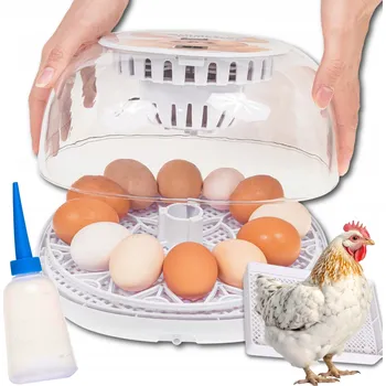 Umělá líheň INKUBÁTOR LÍHEŇ NA VEJCE PRO 12 VAJEC AUTOMATICKÉ OTÁČENÍ