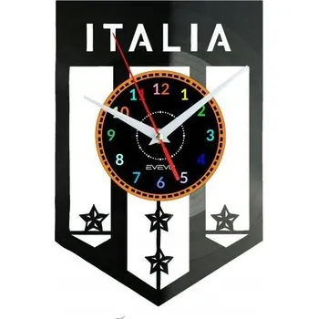 Hodiny Italia Nástěnné Hodiny Vinylová Deska Moderní Dekorativní Dárek