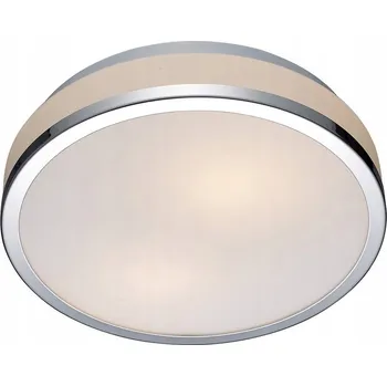 Kulatý Stropní Svítidlo Italux 35 x 8,5 cm bílá, stříbrná