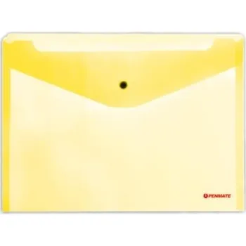 Obálka Obálka bez okénka, žlutá, 1 ks