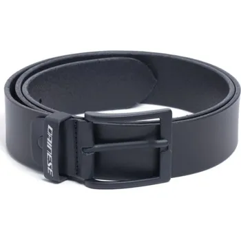 Opasek Dainese Dainese LEATHER BELT kožený pásek černý 115cm 115