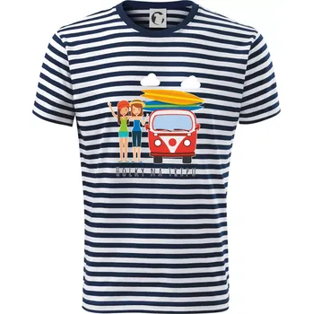 Holky na tripu - Triko na vodu - M ( Prouhovaná )