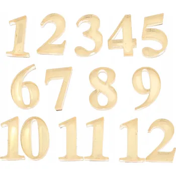 Hodiny NALEPovací ČÍSLICE NA HODINY