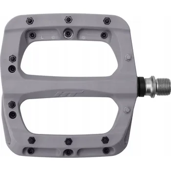 Pedál na kolo Platformové pedály HT PA03A šedé