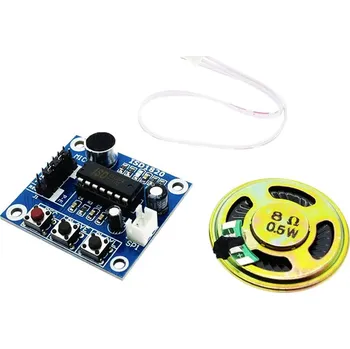 Vývojová deska Modul ISD1820 nahrávání a přehrávání