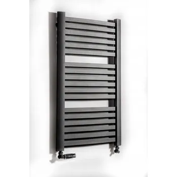 Radiátor Koupelnový radiátor vodní Luxrad 471 W 580 x 945 mm černý