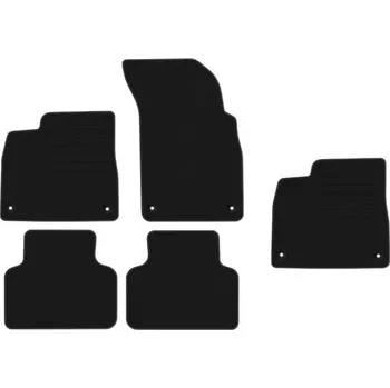 autokoberec Kobercové rohožky Edecor velurové 5 ks