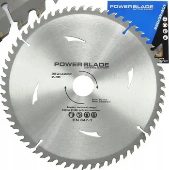 Pilový kotouč Vidlicový kotouč na řezání dřeva PowerBlade M09068 250 x 32 mm