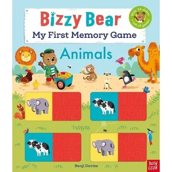 První čtění Bizzy Bear: My First Memory Game Book: Animals